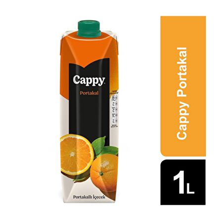 Cappy Bahçe Portakallı İçecek 1 Lt X 6 Adet