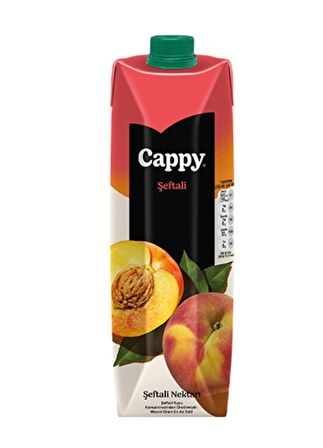 Cappy Bahçe Şeftali Nektarı 1 Lt