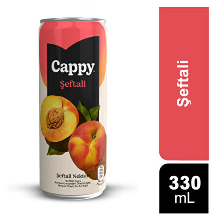 Cappy Bahçe Şeftali Nektarı 330 Ml