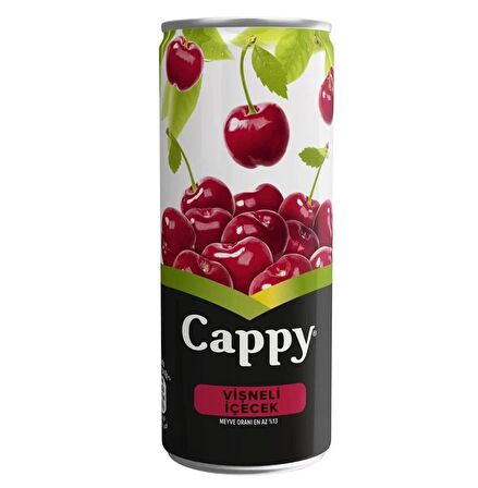 Cappy Bahçe Vişneli İçecek 250 Ml X 12 Adet