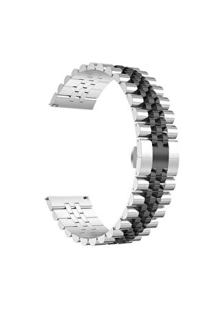 Huawei Gt2 42mm Kordon/kayış Parlak Paslanmaz Çelik Rolex Dizayn Kordon Kayış