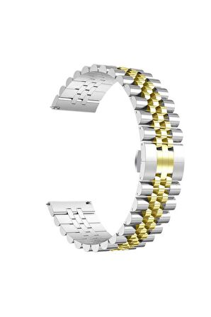 Huawei Watch Gt 3 42mm Kordon/kayış Parlak Paslanmaz Çelik Rolex Dizayn Kordon Kayış