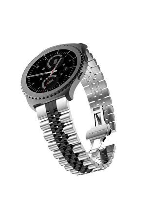 Huawei Watch Gt 3 42mm Kordon/kayış Parlak Paslanmaz Çelik Rolex Dizayn Kordon Kayış