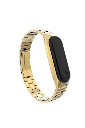 Xiaomi Mi Band 6 Kordon/kayış Paslanmaz Çelik Klipsli Metal Kordon Kayış