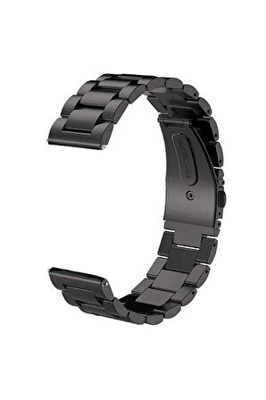 Samsung Gear S2 (20mm) Kordon/kayış Paslanmaz Çelik Klipsli Metal Kordon Kayış
