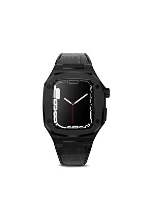 Watch 7 45mm Kordon/kayış Metal Gövde Leather Strap Metal Tokalı Luxury Kordon