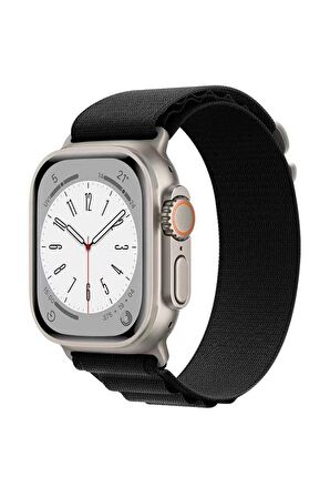 Watch Ultra 49mm Kordon/kayış Örgü Işlemeli Metal Toka Diyazn Her Ölçüye Uyumlu Kordon