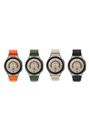 Samsung Gear S2 Kordon/kayış Örgü Işlemeli Metal Toka Diyazn Her Ölçüye Uyumlu Kordon