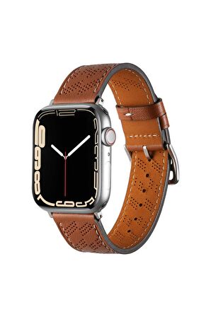 Watch 40mm Kordon/kayış Deri Gövde Yumuşak Deri Iç Yüzey Metal Toka Ayarlanabilir Ölçü Kordon