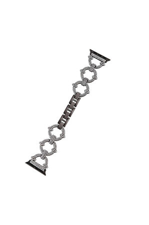 Watch 38mm/40mm Kordon/kayış Metal Şık Taşlı Tasarım Diamond Style Kordon/kayış