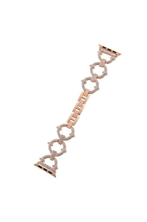 Watch 42mm/44mm Kordon/kayış Metal Şık Taşlı Tasarım Diamond Style Kordon/kayış