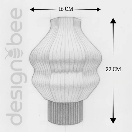 Designobee Cappadoccia - Modern Abajur Masa Lambası – Ambiyans Lambası, Dekoratif Aydınlatma