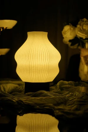 Designobee Cappadoccia - Modern Abajur Masa Lambası – Ambiyans Lambası, Dekoratif Aydınlatma