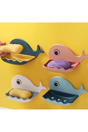 2'li Süzgeçli su giderli balina-balık katı sabunluk