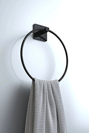 2'li yapışkanlı yuvarlak havluluk - wc peçetelik