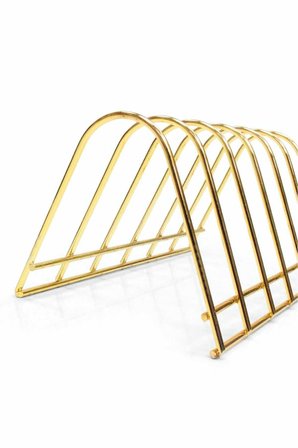 metal gold ferforje tabaklık- tabak standı