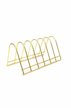metal gold ferforje tabaklık- tabak standı