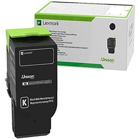 Lexmark CS521- 78C5UK0 Siyah Spot Orjinal Spot Orjinal Toner Yük. Kap. -CS521DN