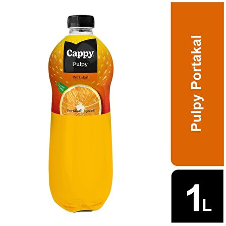 Cappy Pulpy Portakallı İçecek 1 Lt 