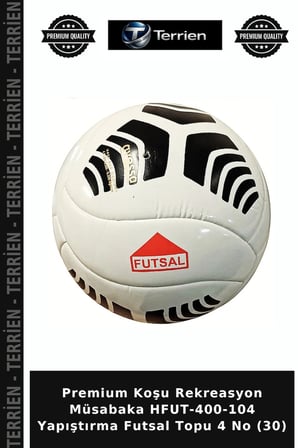 Premium Koşu Rekreasyon Müsabaka HFUT-400-104 Yapıştırma Futsal Topu 4 No (30)