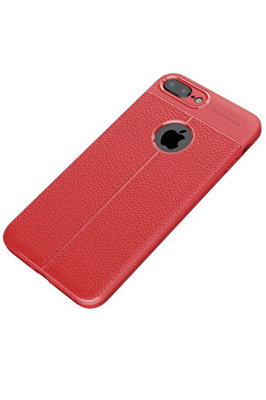 CPT50 iPhone 7 Plus Kılıf Auto Focus Kapak - Kırmızı