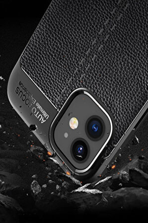 CPT50 iPhone 12 Mini Kılıf Auto Focus Kapak - Siyah