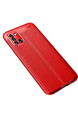 CPT50 Samsung Galaxy A31 Kılıf Auto Focus Kapak - Kırmızı