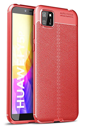 CPT50 Huawei Y5P Kılıf Auto Focus Kapak - Kırmızı