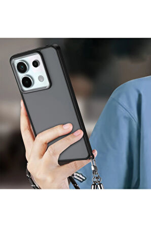 CPT50 Xiaomi Redmi Note 13 Pro 5G Kılıf Elegant Kapak - Siyah