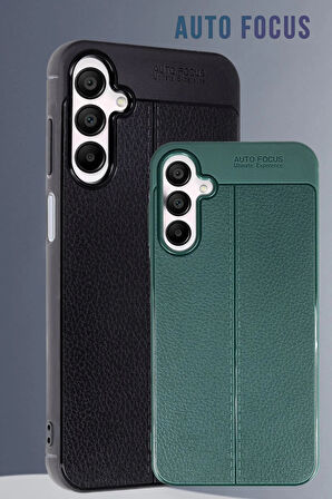 CPT50 Samsung Galaxy A55 5G Kılıf Auto Focus Kapak - Mavi