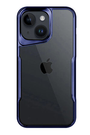 CPT50 iPhone 15 Kılıf Boyi Silikon Kapak - Lacivert