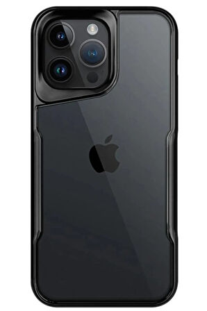 CPT50 iPhone 15 Pro Max Kılıf Boyi Silikon Kapak - Siyah