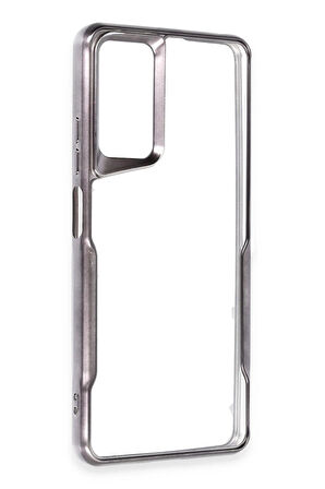 CPT50 Xiaomi Redmi Note 12 Pro 4G Kılıf Boyi Silikon Kapak - Siyah