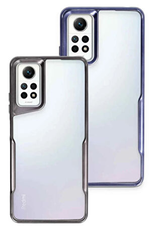 CPT50 Xiaomi Redmi Note 12 Pro 4G Kılıf Boyi Silikon Kapak - Siyah