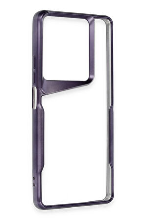 CPT50 Xiaomi Redmi Note 13 Pro 4G Kılıf Boyi Silikon Kapak - Derin Mor