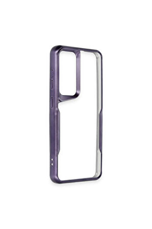 CPT50 Samsung Galaxy A25 5G Kılıf Boyi Silikon Kapak - Derin Mor
