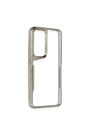 CPT50 Samsung Galaxy A55 5G Kılıf Boyi Silikon Kapak - Titan Gri