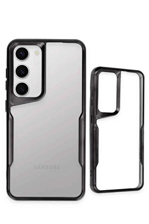 CPT50 Samsung Galaxy S23 Kılıf Boyi Silikon Kapak - Siyah