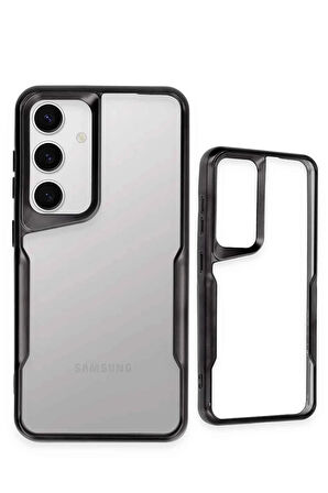 CPT50 Samsung Galaxy S24 Kılıf Boyi Silikon Kapak - Siyah