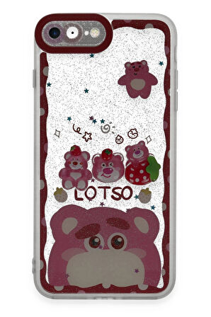 CPT50 iPhone 7 Kılıf Sweet Desenli Silikon Kapak - Pembe