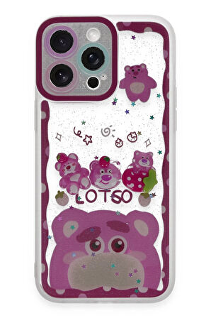 CPT50 iPhone 14 Pro Max Kılıf Sweet Desenli Silikon Kapak - Pembe