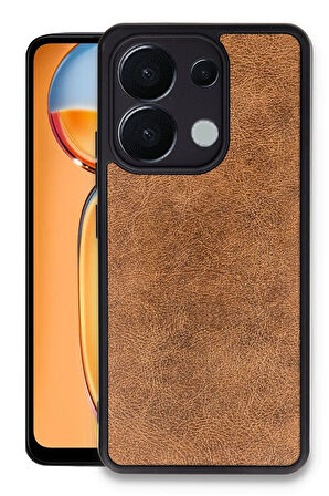 CPT50 Xiaomi Redmi Note 13 Pro 5G Kılıf Aras Deri Kapak - Taba