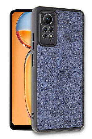 CPT50 Xiaomi Redmi Note 12 Pro 4G Kılıf Aras Deri Kapak - Lacivert