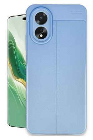 CPT50 Oppo A38 Kılıf Auto Focus Kapak - Mavi