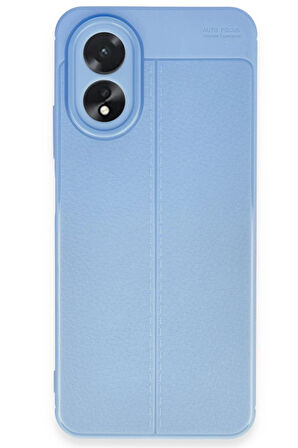 CPT50 Oppo A38 Kılıf Auto Focus Kapak - Mavi