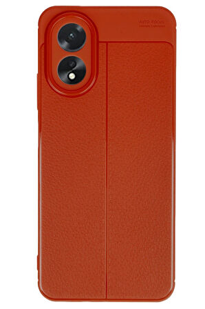 CPT50 Oppo A38 Kılıf Auto Focus Kapak - Kırmızı