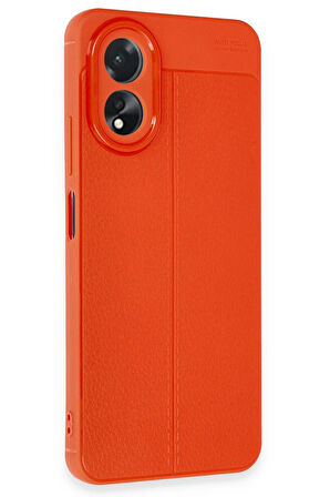 CPT50 Oppo A38 Kılıf Auto Focus Kapak - Kırmızı