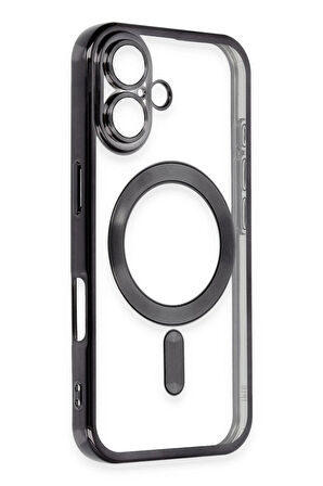 CPT50 iPhone 16 Plus Kılıf Kross Magneticsafe Kapak - Siyah