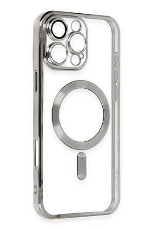 CPT50 iPhone 16 Pro Max Kılıf Kross Magneticsafe Kapak - Titan Gri