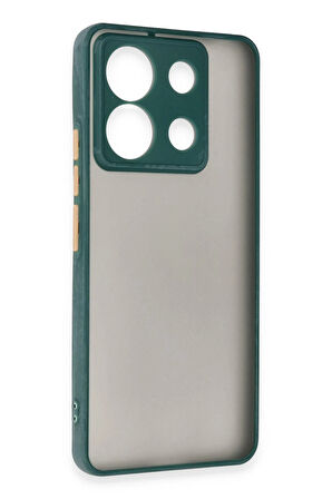 CPT50 Xiaomi Redmi Note 13 5G Kılıf Montreal Silikon Kapak - Yeşil